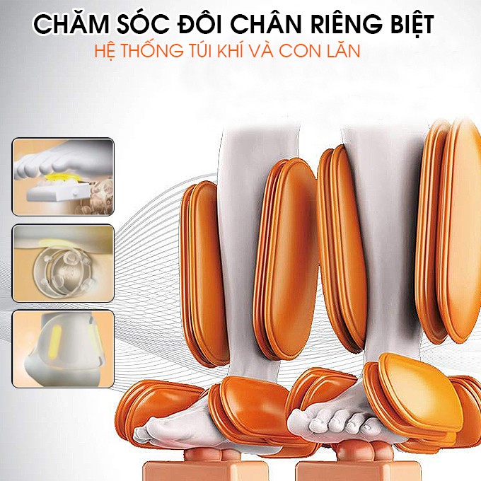 Ghế massage toàn thân OTO Essentia ES-05A (màu xám)